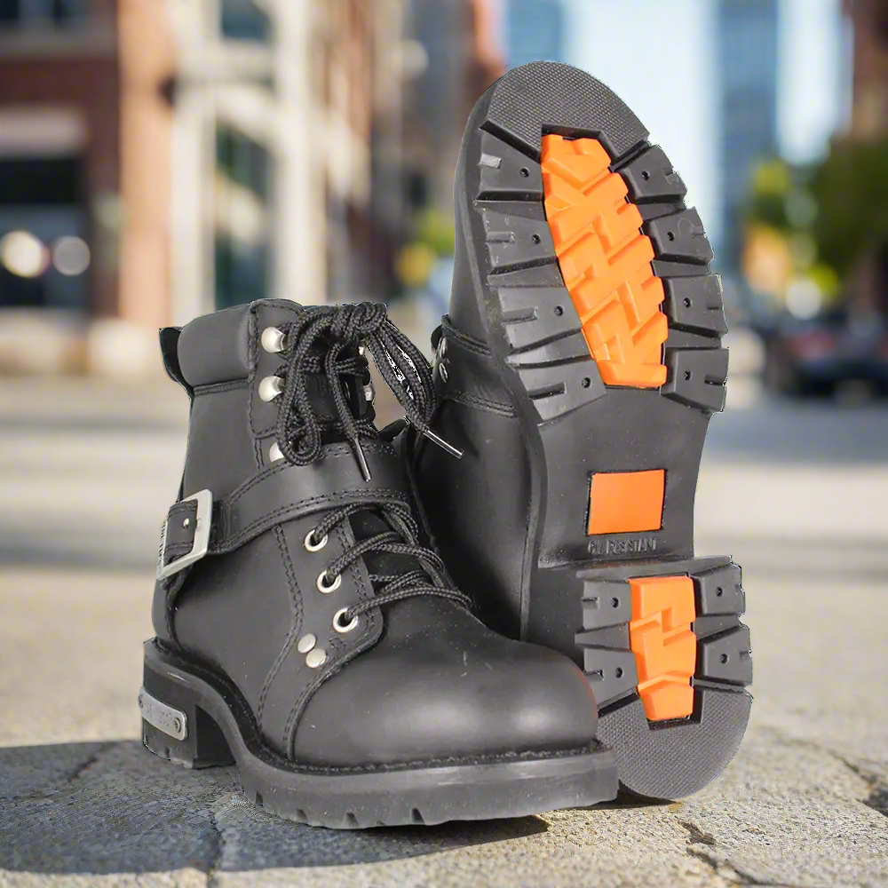 Ride Tec Women s 6 Lace Up Motorcycle Boots